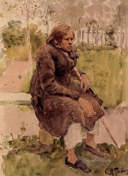 estudio jorobado 1880 Ilya Repin Pinturas al óleo